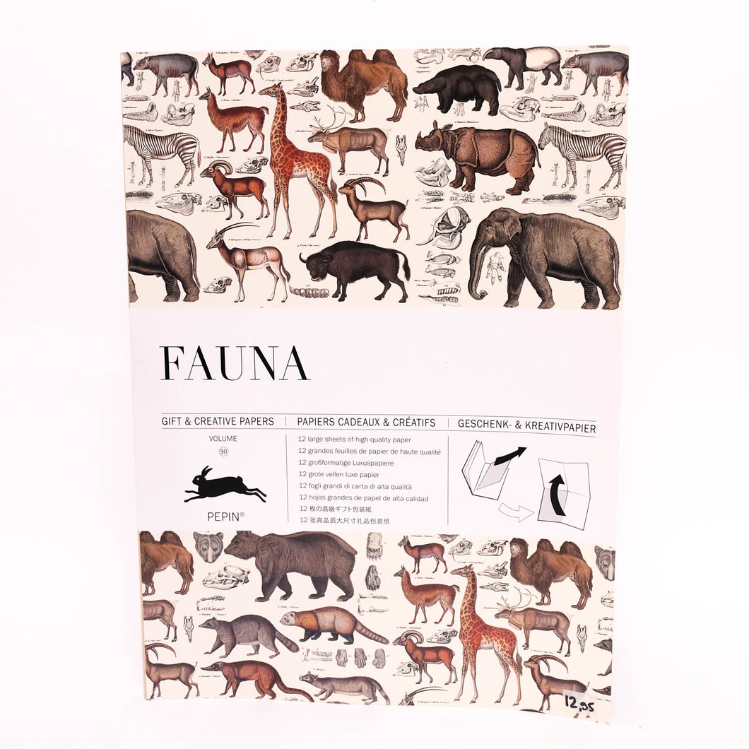 Geschenk- en Decoratief papier 'Fauna'